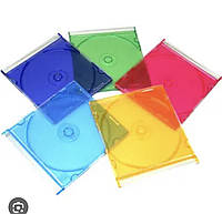 Коробка бокс CD - BOX slim color різнокольорові
