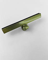 Замок для сумки планка поворотний, БРОНЗА