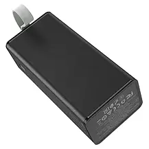 Зовнішній акумулятор PowerBank HOCO J86 40000mAh /2USB/Type-C/ PD/QC,3A/22.5W/ black, фото 2