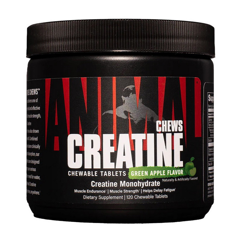 Креатин Моногідрат Creatine Chews (144 chewables) Universal