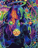 Картина по цифрам Психоделічна живопис (ANG363) 40 х 50 см