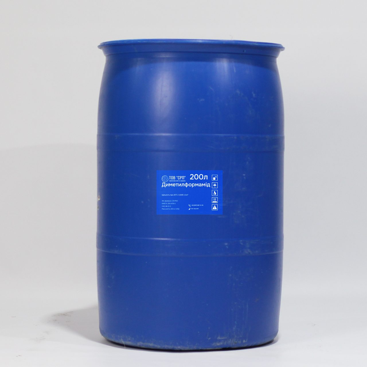 Діметилформамід, N,N-Діметилформамід, ДМФА в бочках 200л