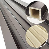 Декоративна рейка на стіни Кава 160х23х3000мм, фото 8