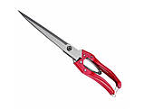 Ручні ножиці зі сталі гартованою для стриження овець Professional-Wool-Shears-Sheep червоні лезо пряме 12 см, фото 4