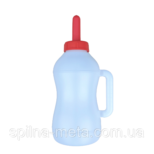 Пляшка 3 л із соскою для випоювання телят, фото 1