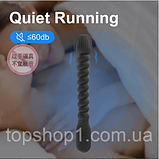 Вібратор хвилястий для інтимної стимуляції, вібростимулятор чорний для вагіни та клітора, інтимні іграшки, фото 5