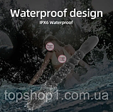 Вібратор хвилястий для інтимної стимуляції, вібростимулятор чорний для вагіни та клітора, інтимні іграшки, фото 7