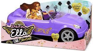 Фіолетовий кабріолет Елли (для 2 ляльок) 30 см MGA Entertainment Dream Ella Car Cruiser 578116