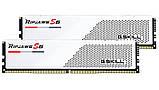Модуль пам`ятi DDR5 2x16GB/5600 G.Skill Ripjaws S5 White (F5-5600J3636C16GX2-RS5W), фото 4