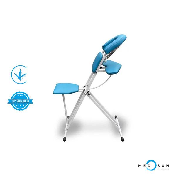 Стілець для масажиста (масажне крісло для шийно комірцевої зони) МС Заповіт