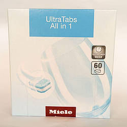 Таблетки для посудомийних машин Мілле Miele Ultra Tabs All in 1 60 шт. Німеччина, Засоби для миття посуду