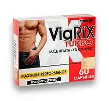 Вігрикс Турбо VigRIX Turbo (для чоловіків і жінок), для репродуктивної системи 60 капсул
