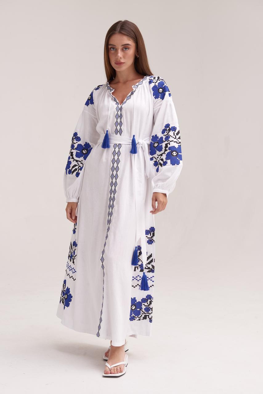 Плаття жіноче з вишивкою "Французський букет"