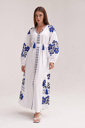 Плаття жіноче з вишивкою "Французський букет", фото 1