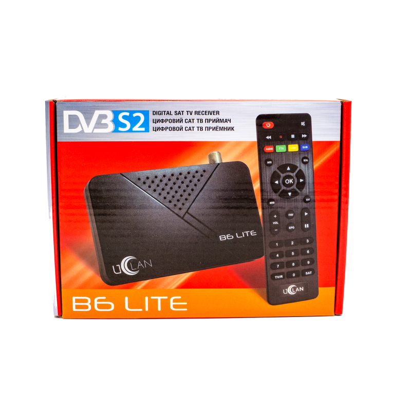 UClan B6 Lite FULL HD — супутниковий MPEG4 ресивер
