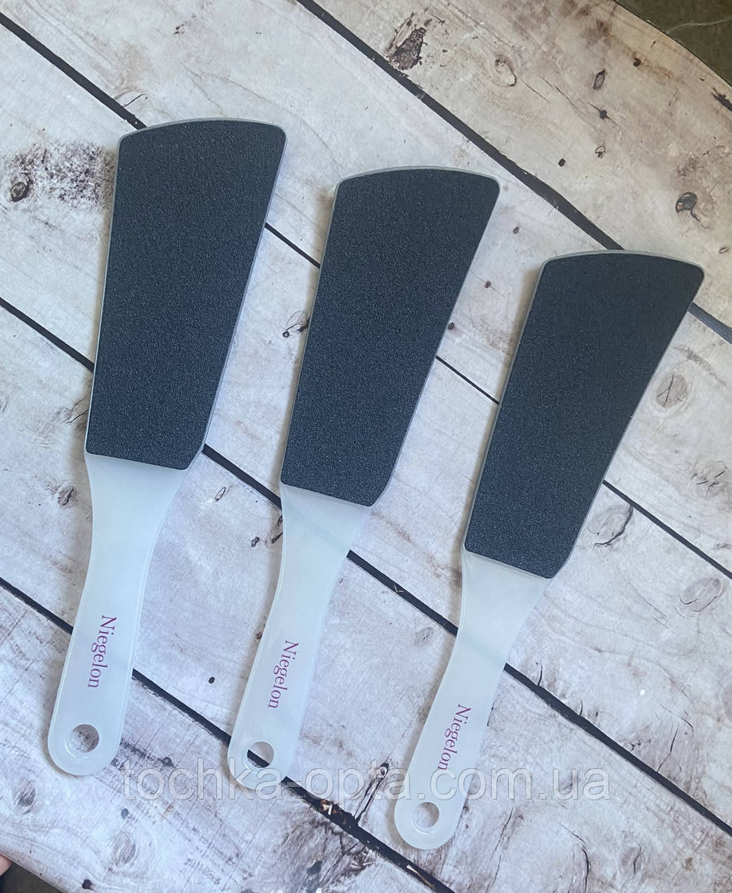 Тертка для п'ят Niegelon оригінал скошена весла, фото 1