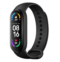 Смарт часы Smart Band M6 шагомер, измерение давления и пульса (Черный)