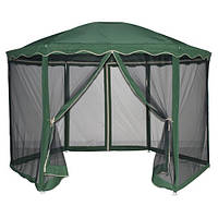 Садовый павильон палатка с москитной сеткой 3,6х3,6м (1,8х1,8х1,8) 6 стенок