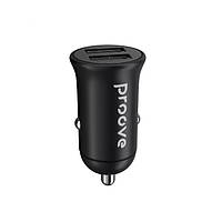 Автомобильное зарядное устройство АЗУ Proove Kely Car Charger (2USB) (black)