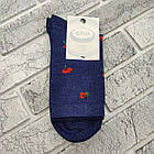 Шкарпетки жіночі високі весна/осінь р.23-25 маки асорті ЕКО 30038158, фото 2