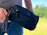 Барсетка сумка чоловіча Крейзі шкіра