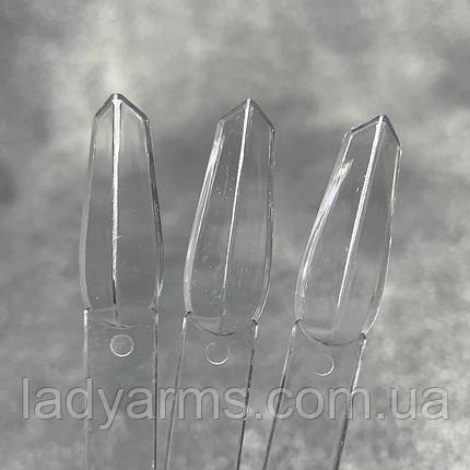 017 EDGE. ПРОЗОРІ тіпси-віяло на кільці Lady Arms, фото 1