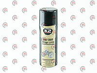 Смазка литиевая аэрозоль К-2 WHITE GREASE PTFE 400мл (K-2)