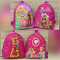 Рюкзак детский розовый городской 35*30 см на молнии в разных вариантах Panda
