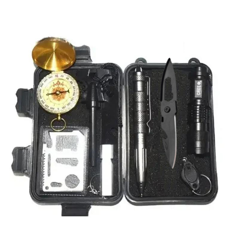 Туристичний набір для виживання 10 в 1 Tramp TRG-110 (похідний набір), фото 1