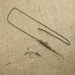 Монтаж на коропа Orange №15 безпечна кліпса під бойл (MF15) (снасть на коропа з волоссям, короповий монтаж)