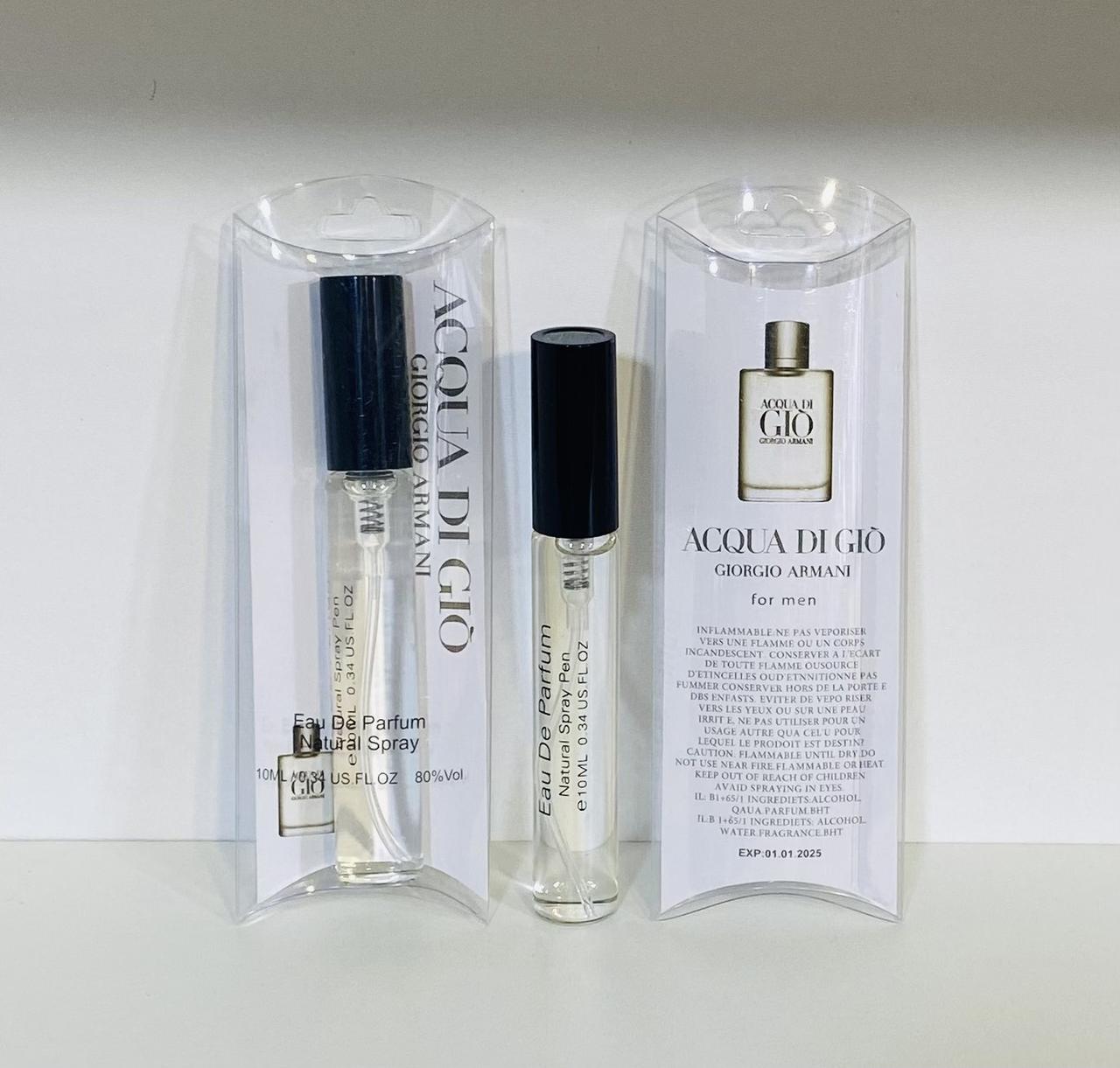 Giorgio Armani Acqua Di Gio чоловіча мініатюра в ручці 10 мл