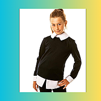 Дитяча Сорочка Обманка підліткова шкільна кофта для дівчинки