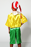 Карнавальний костюм Буратино No1 98-104 см, фото 3