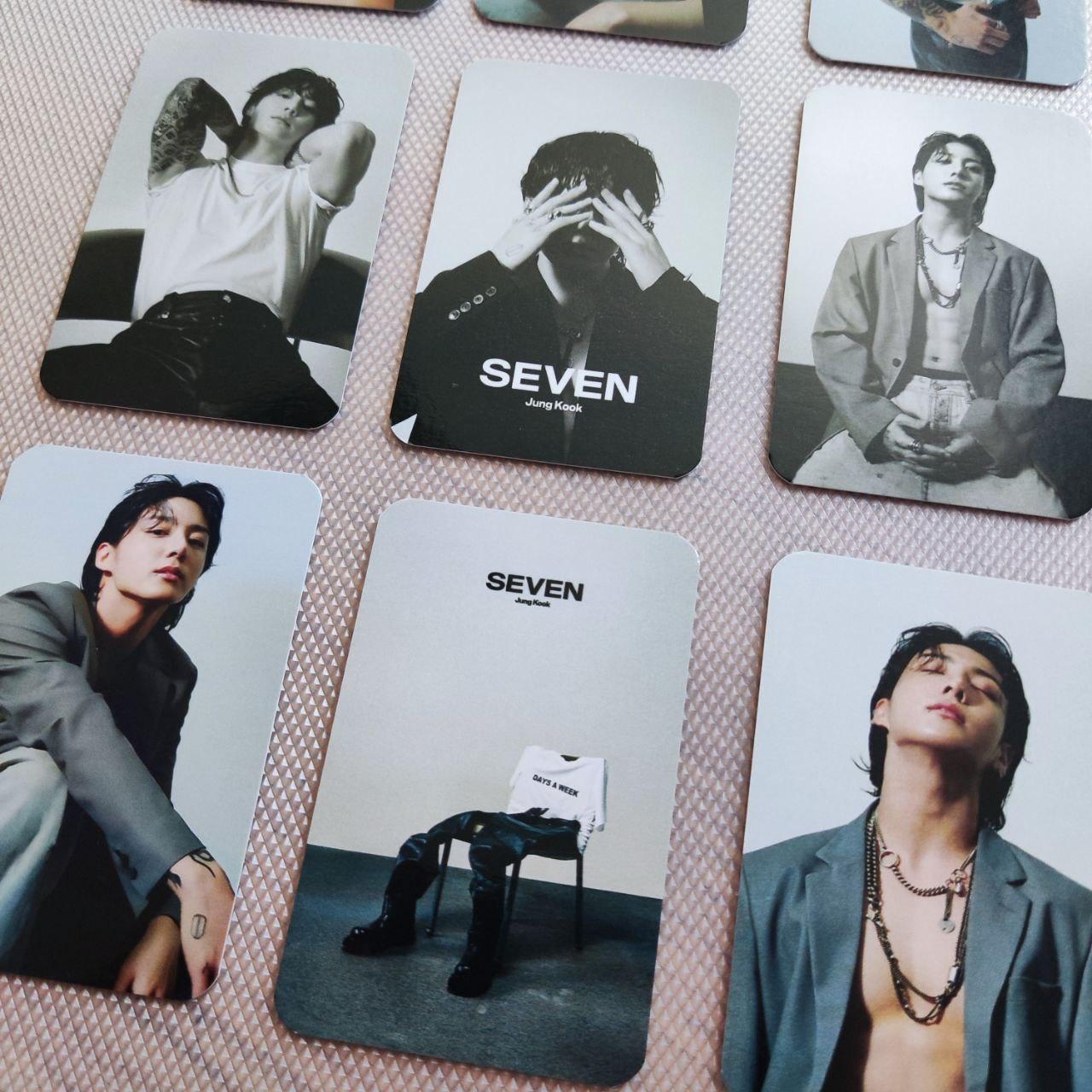 Ломо карты БТС Чонгук Seven / Lomo Card BTS Jung Kook Seven (11 штук ...