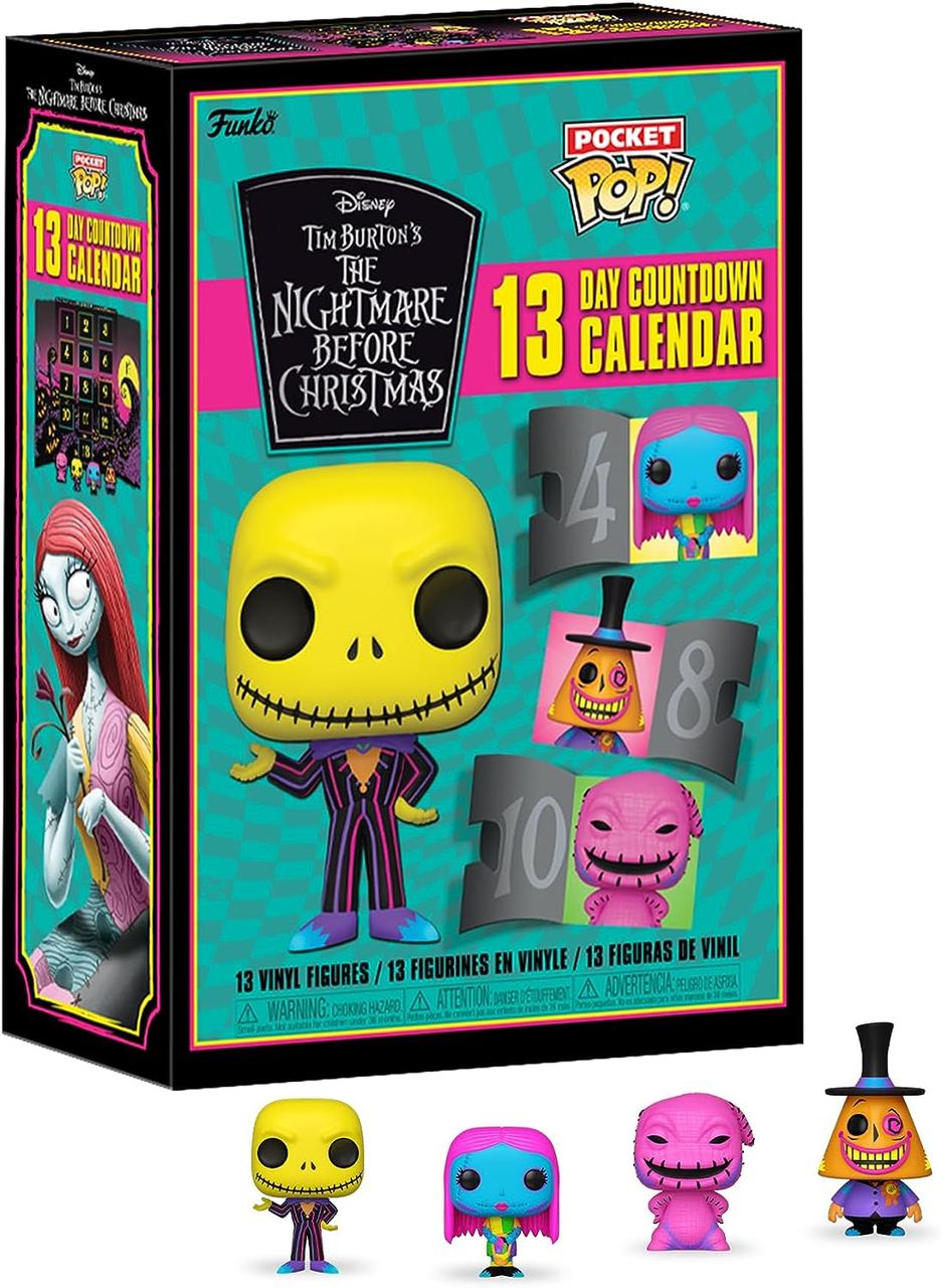 Адвент календар Funko POP 13 Days - The Nightmare Before Christmas (Blacklight)