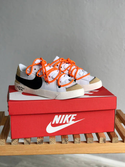 Nike air blazer x off white cheap