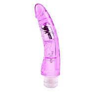 Фіолетовий гелевий вібратор Glitters Mr.Right, фото 3