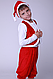 Карнавальный костюм Гном №1 велюр (красный) 98-116 см - фото 1 - id-p1925202659