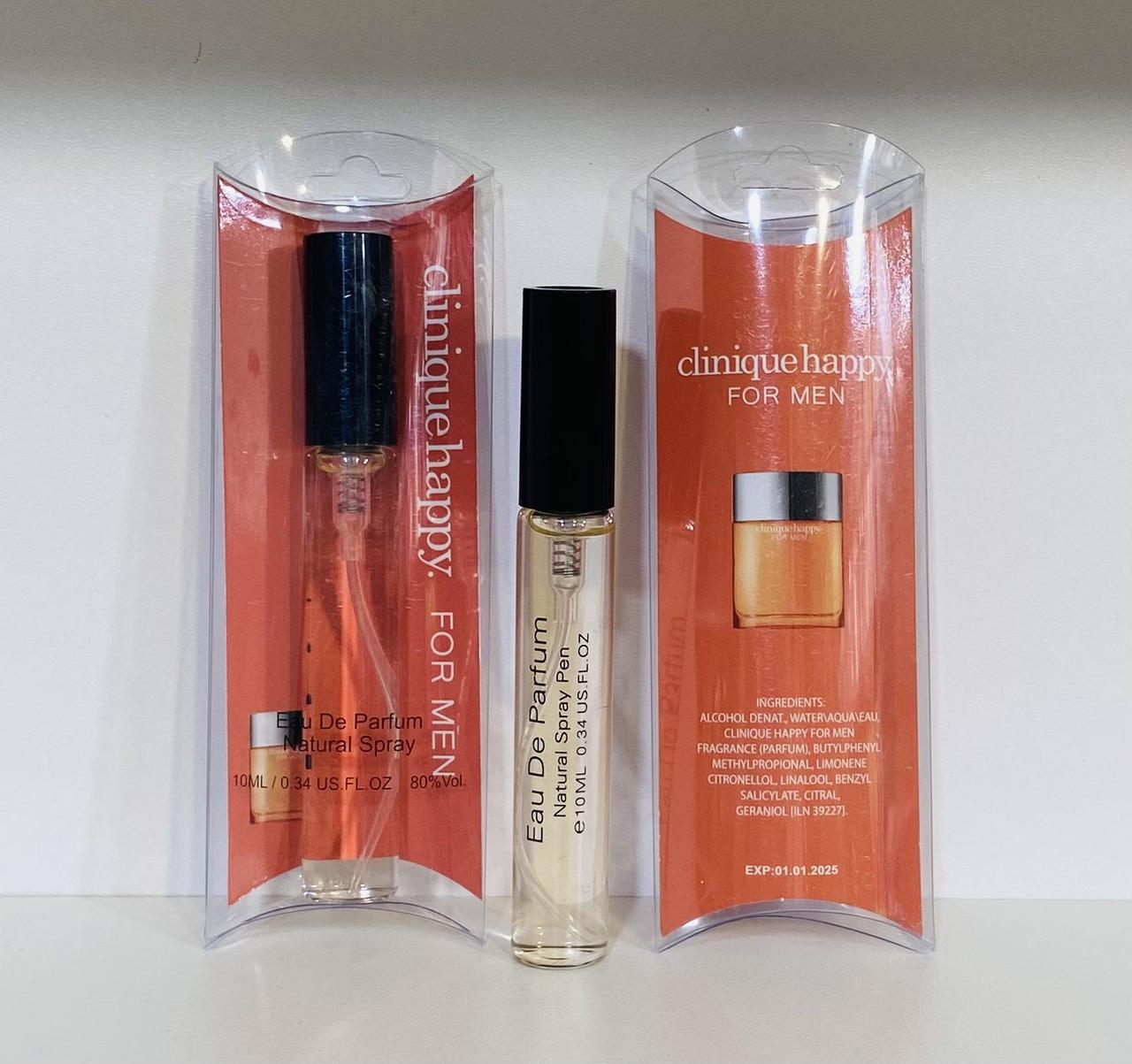 Clinique Happy чоловіча мініатюра в ручці 10 мл, фото 1