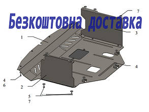 Захист двигуна Kia Soul (2014-2019) (Захист двигуна Кіа Соул) Кольчуга