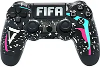 Контроллер геймпад DualShock 4 PS4 wireless controller плейстейшн FIFA ФИФА Футбол Джойстик Черный