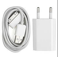 Комплект для зарядки iPhone 4/4S/iPod 2 в 1