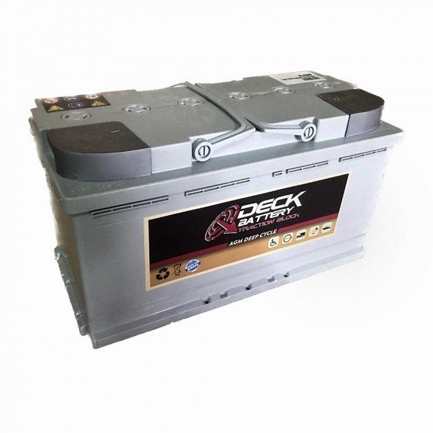 Акумуляторна батарея DECK Battery AGM Deep Cycle 12V C20-95Ah, фото 1