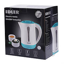 Електричний чайник Edler EK4520 Turquoise, фото 2