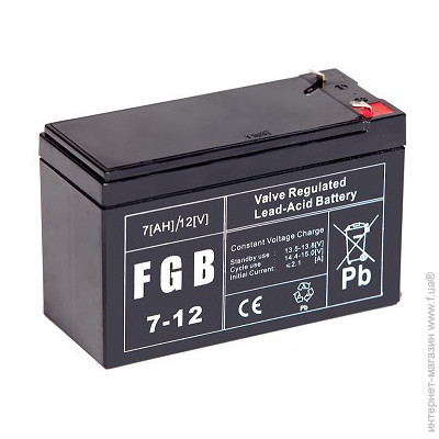 Акумуляторна батарея EMU 12V 7AH (FGB7-12)