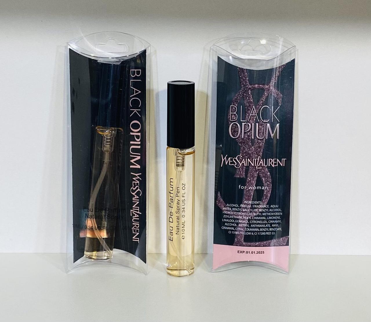 Yves Saint Laurent Black Opium жіноча мініатюрка в ручці 10 мл, фото 1