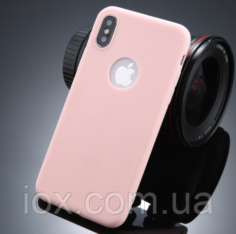 Силіконовий білий чохол для Iphone Х/XS+подарунок(червона нитка з написом Love)