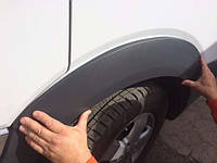Накладки на колесные арки Крафтер (Volkswagen Crafter), ABS- пластик