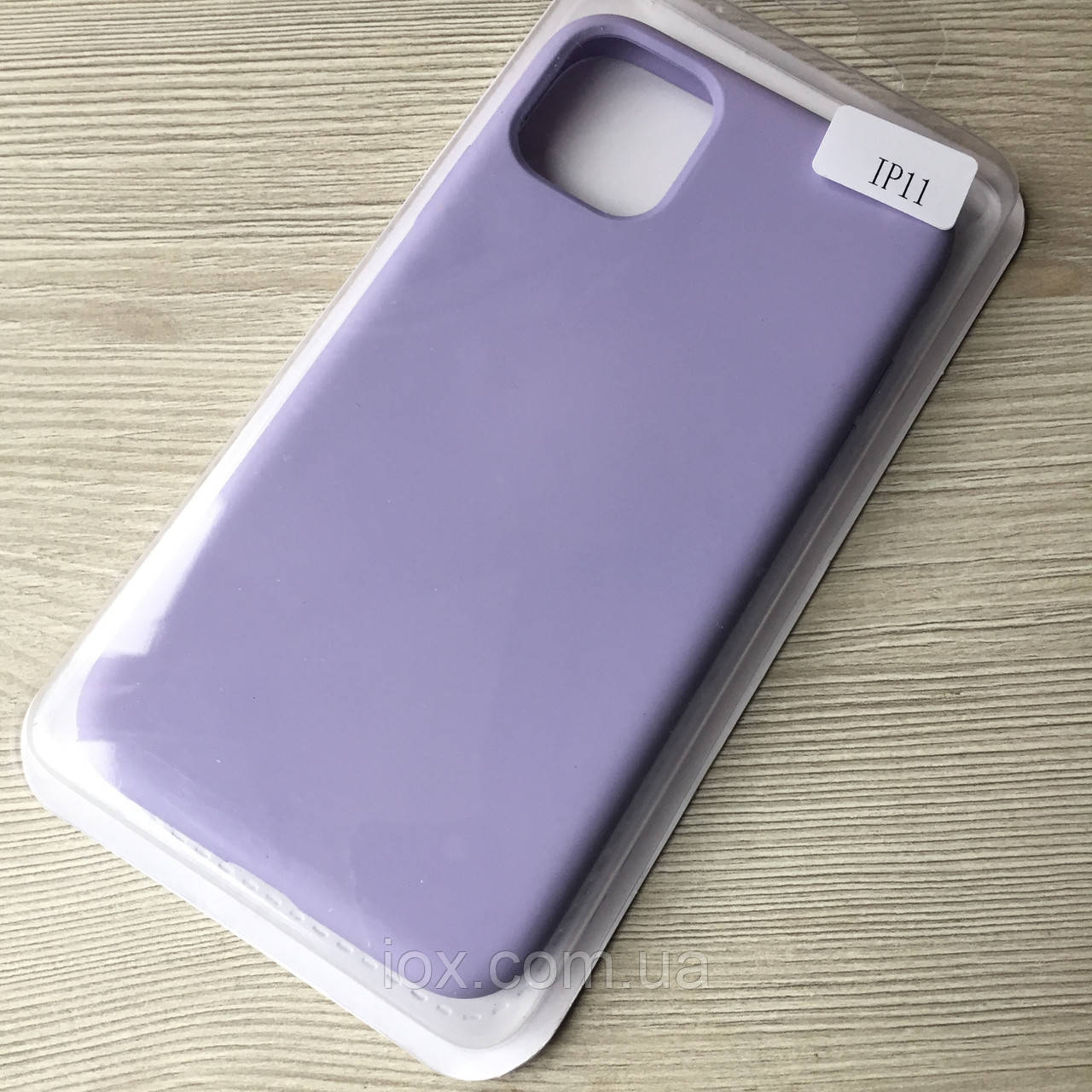 Силіконовий чохол Soft Touch для iphone 11 лаванда в упаковці