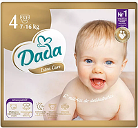 Підгузки дитячі Dada Extra Care 4 33шт